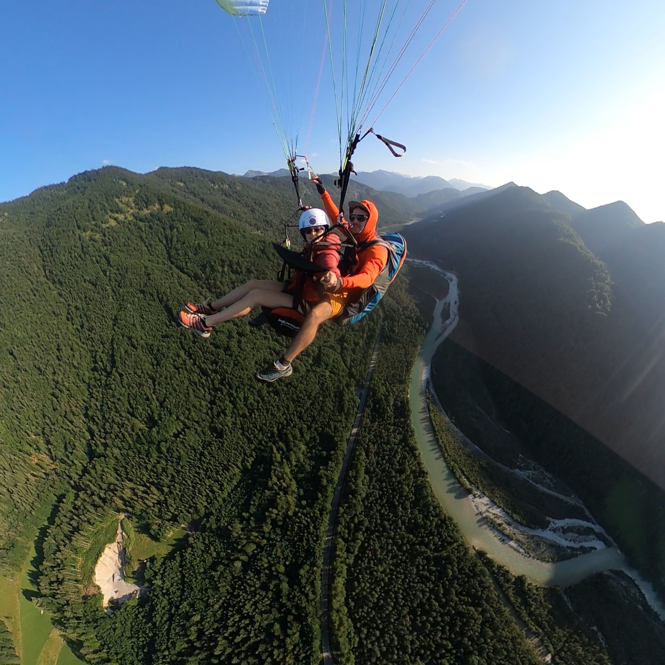 Wildtierschutzgebiet Gleitschirmflug Brauneck